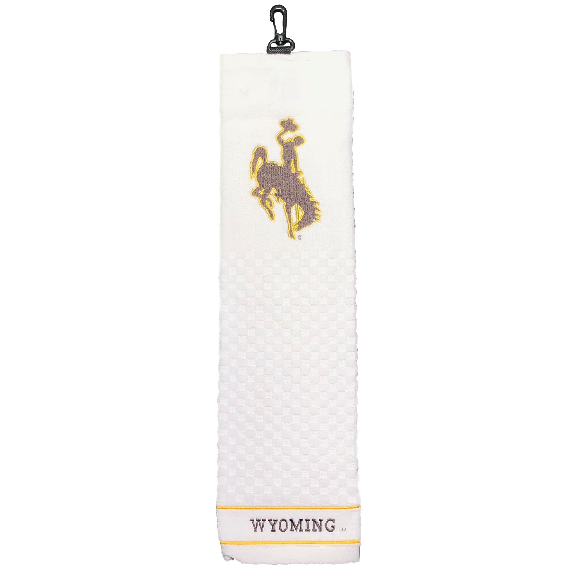 Wyoming Cowboys Embroidered Golf Towel